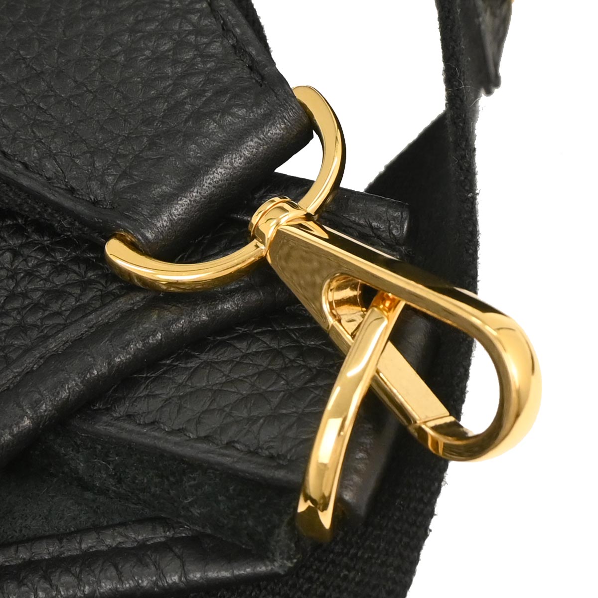 Hermes Black Taurillon Clemence Evelyne 3 29 PM Shoulder Bag