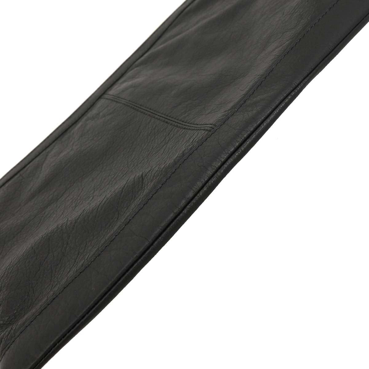 Balenciaga Black Lambskin Clip L Clutch Bag