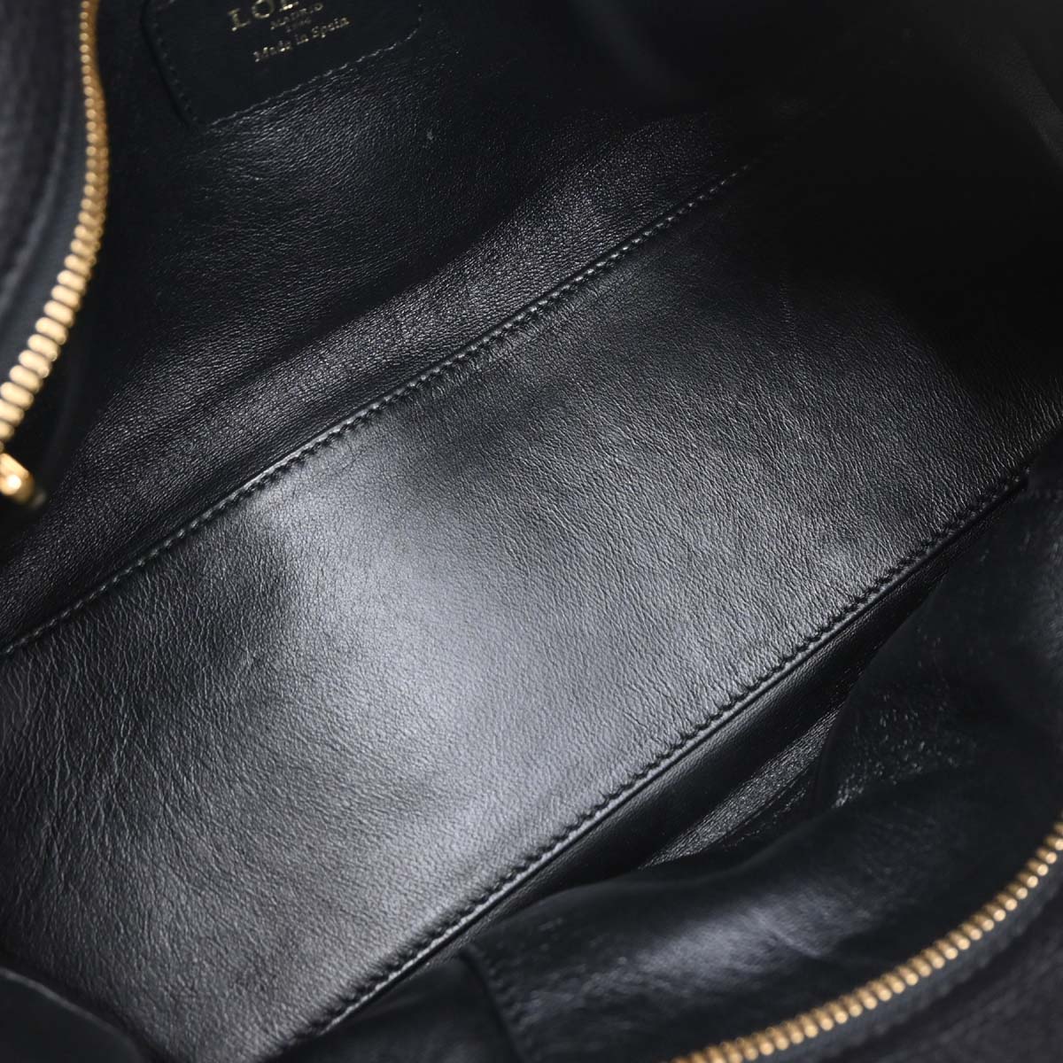 Loewe Black Leather Amazona 28 Handbag