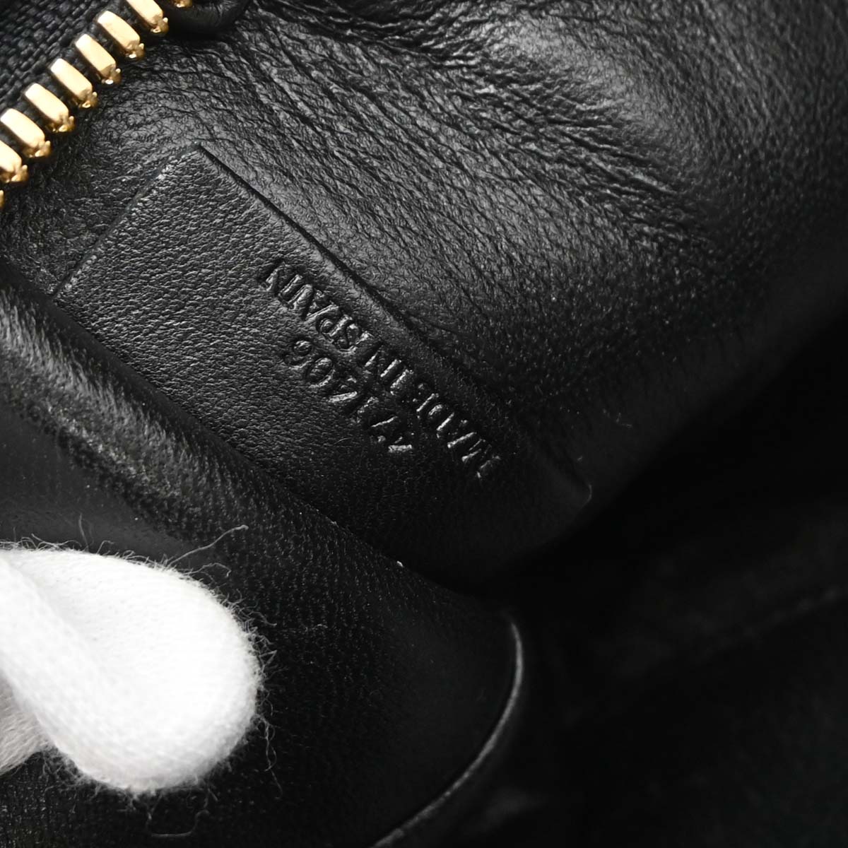 Loewe Black Leather Amazona 28 Handbag