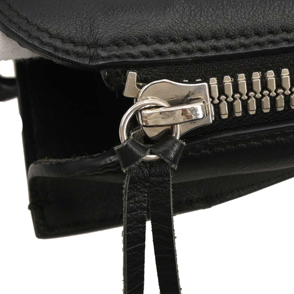 Balenciaga Black Calfskin Papier A6 Tote Shoulder Bag