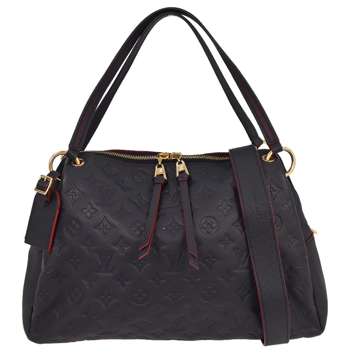 Louis Vuitton Navy Monogram Empreinte Ponthieu PM Handbag M43721