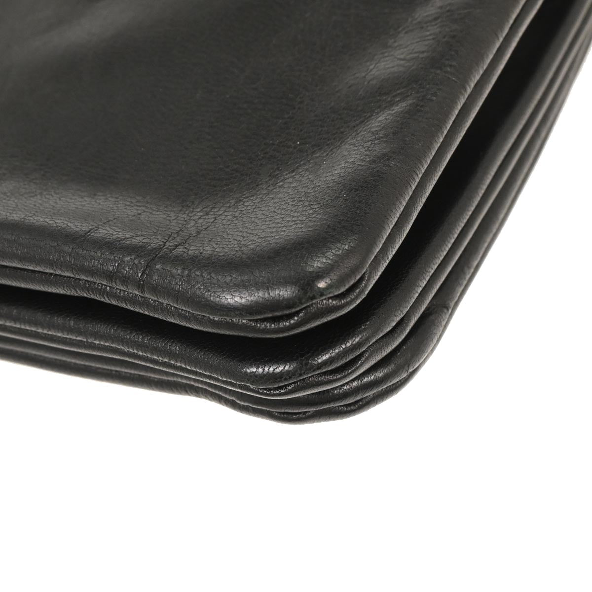 Celine Black Leather Trio Shoulder Bag