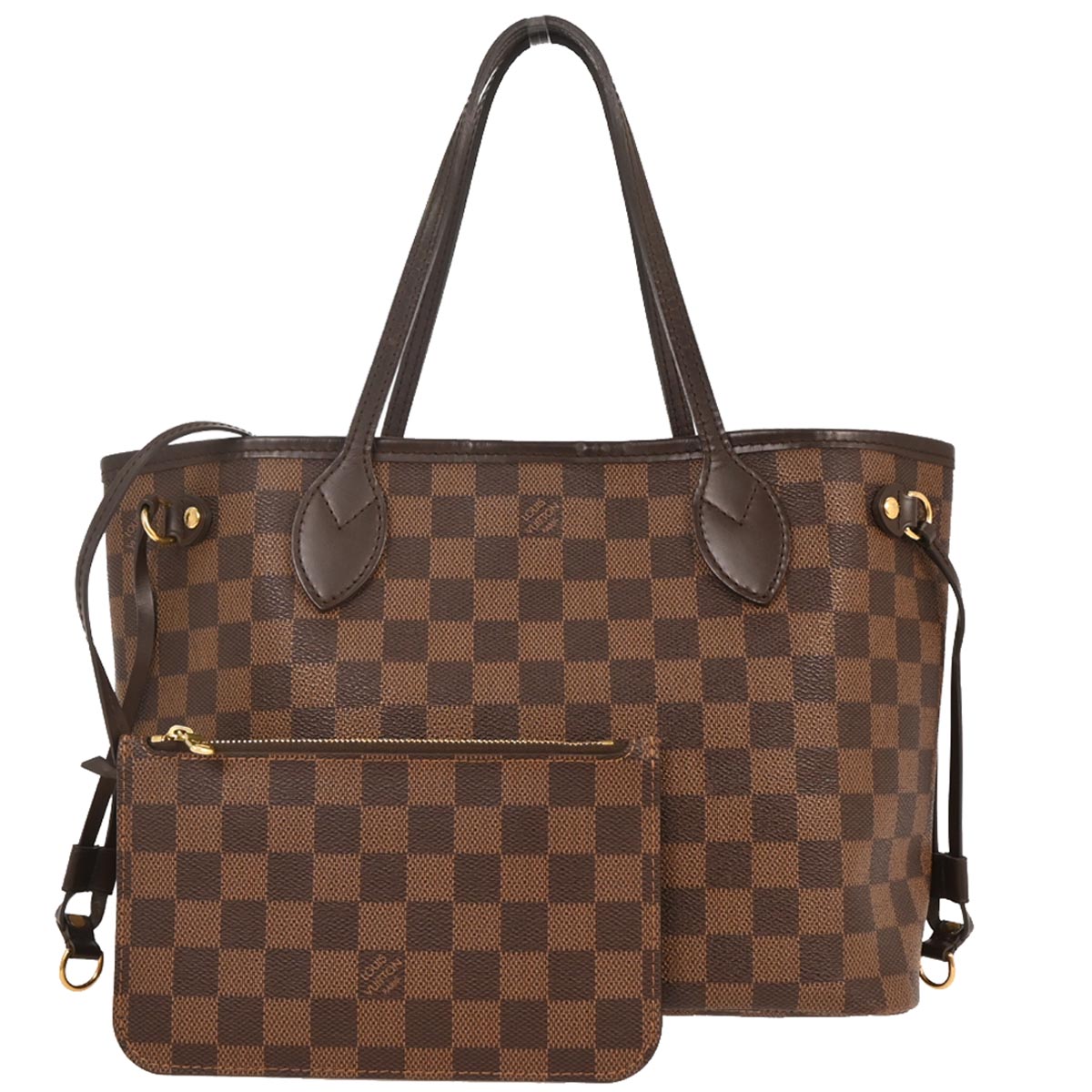 Louis Vuitton Damier Neverfull PM Tote Handbag N40600
