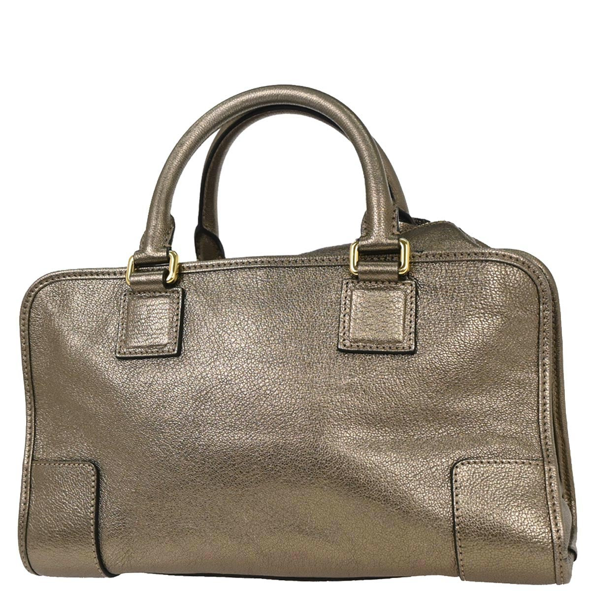 Loewe Gold Lambskin Amazona 28 Handbag
