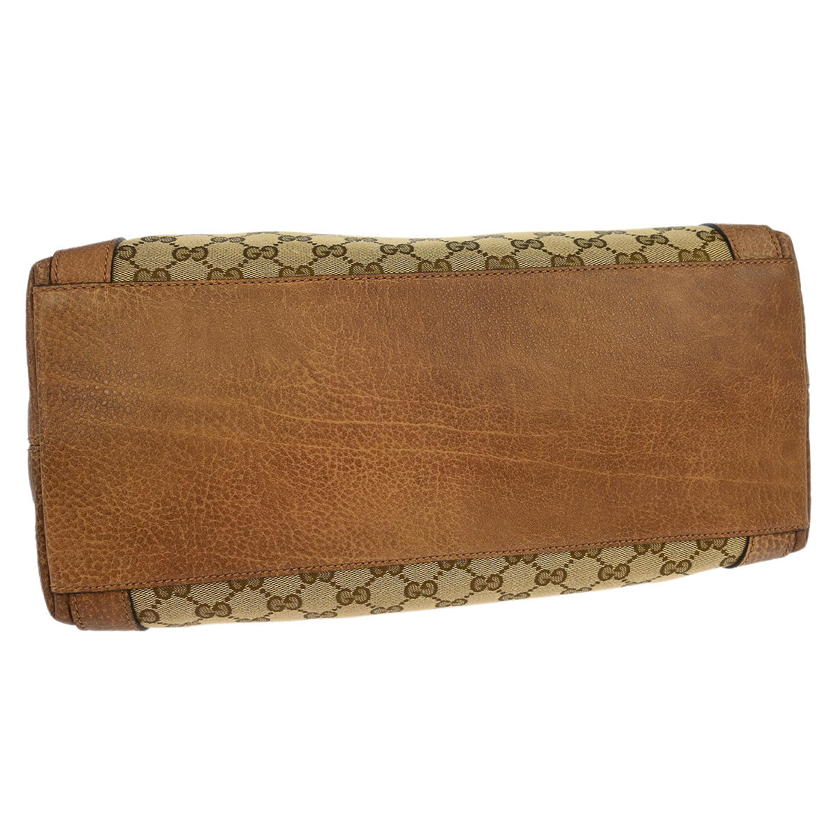 Gucci Beige Canvas GG Tote 2way Handbag