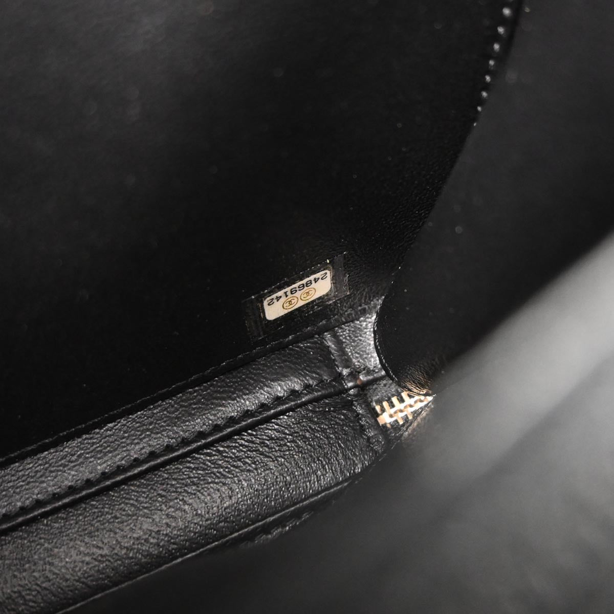 Chanel 2017-2018 Black Caviar CC Filigree 2way Vanity Shoulder Handbag