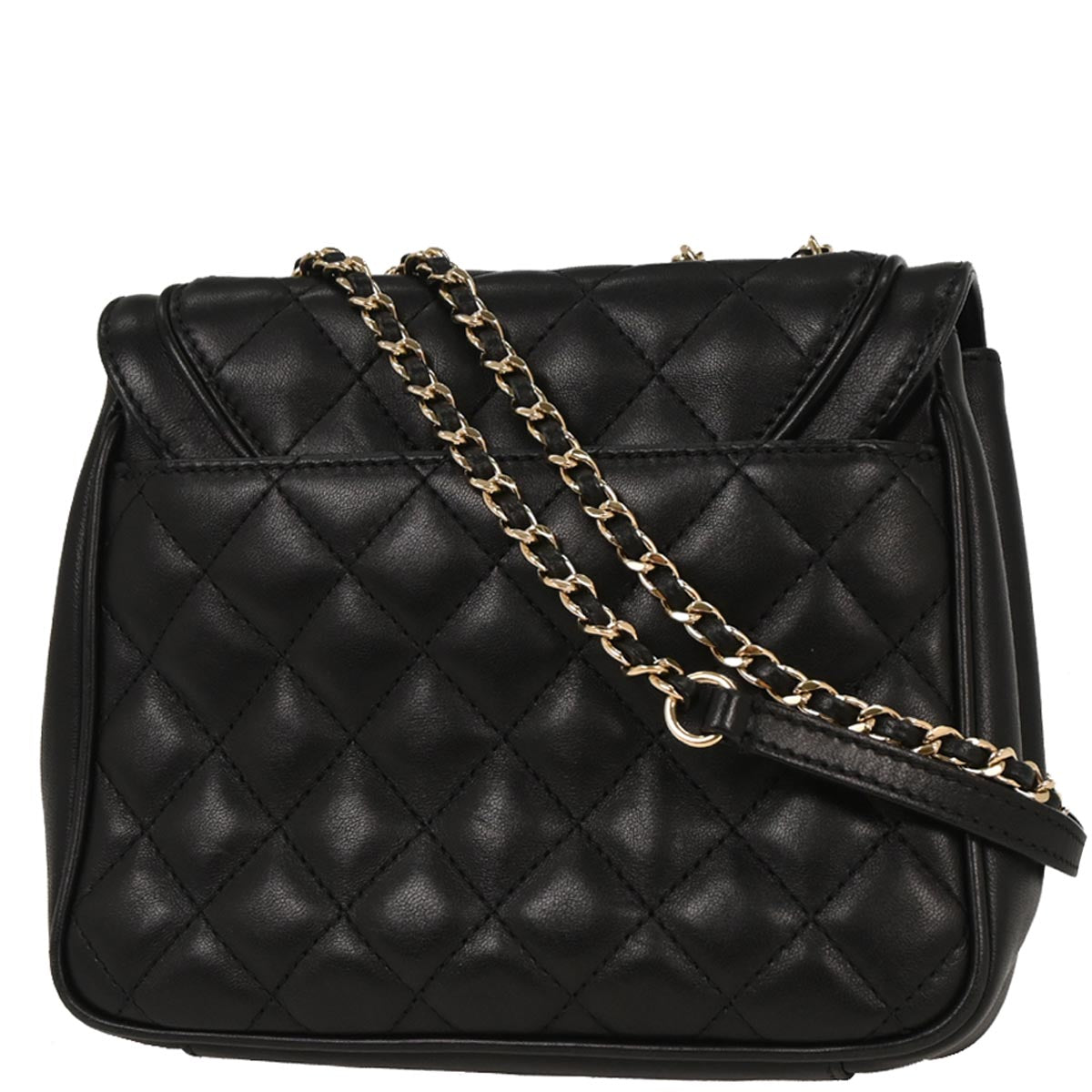 Chanel 2018-2019 Black Lambskin Shoulder Bag