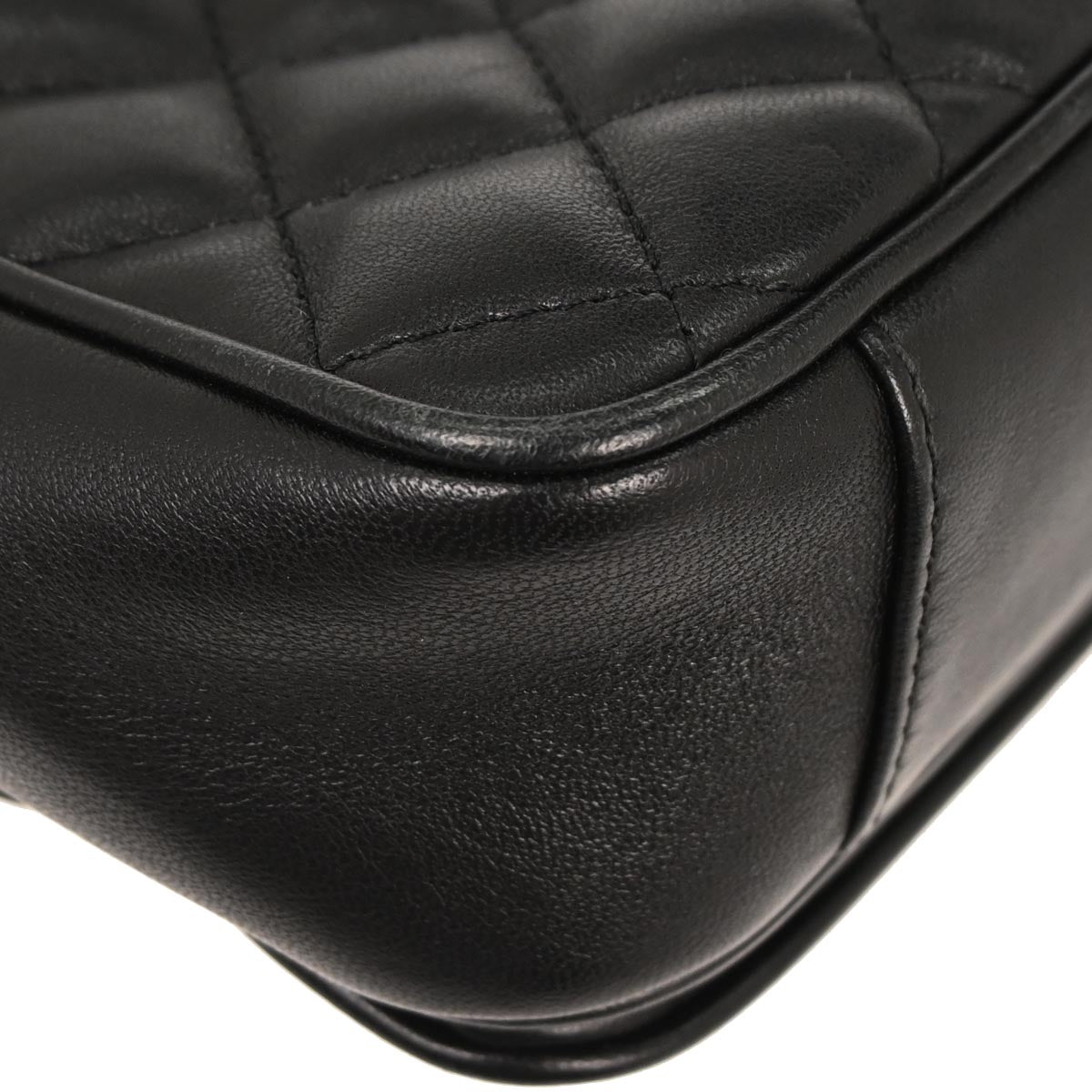 Chanel 2018-2019 Black Lambskin Shoulder Bag