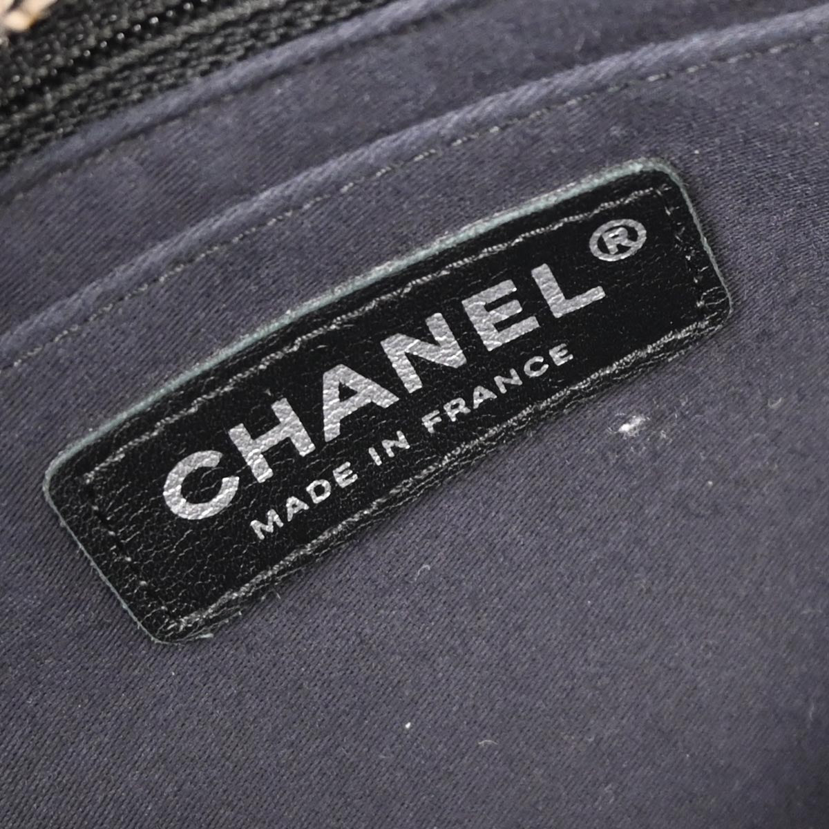 Chanel 2012-2013 Black Tweed Beaded Shoulder Bag