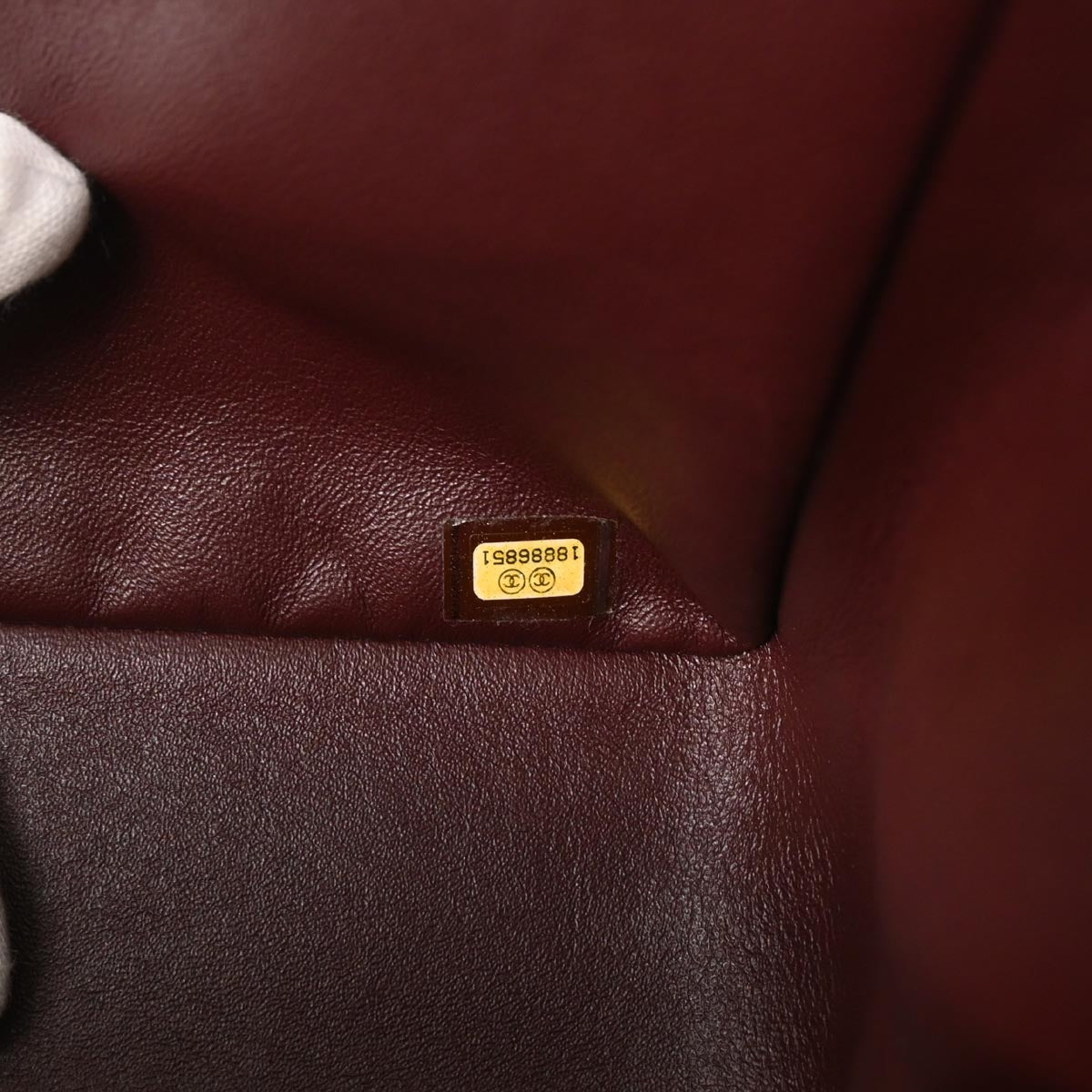 Chanel 2013-2014 Black Caviar Jumbo Classic Double Flap Shoulder Bag