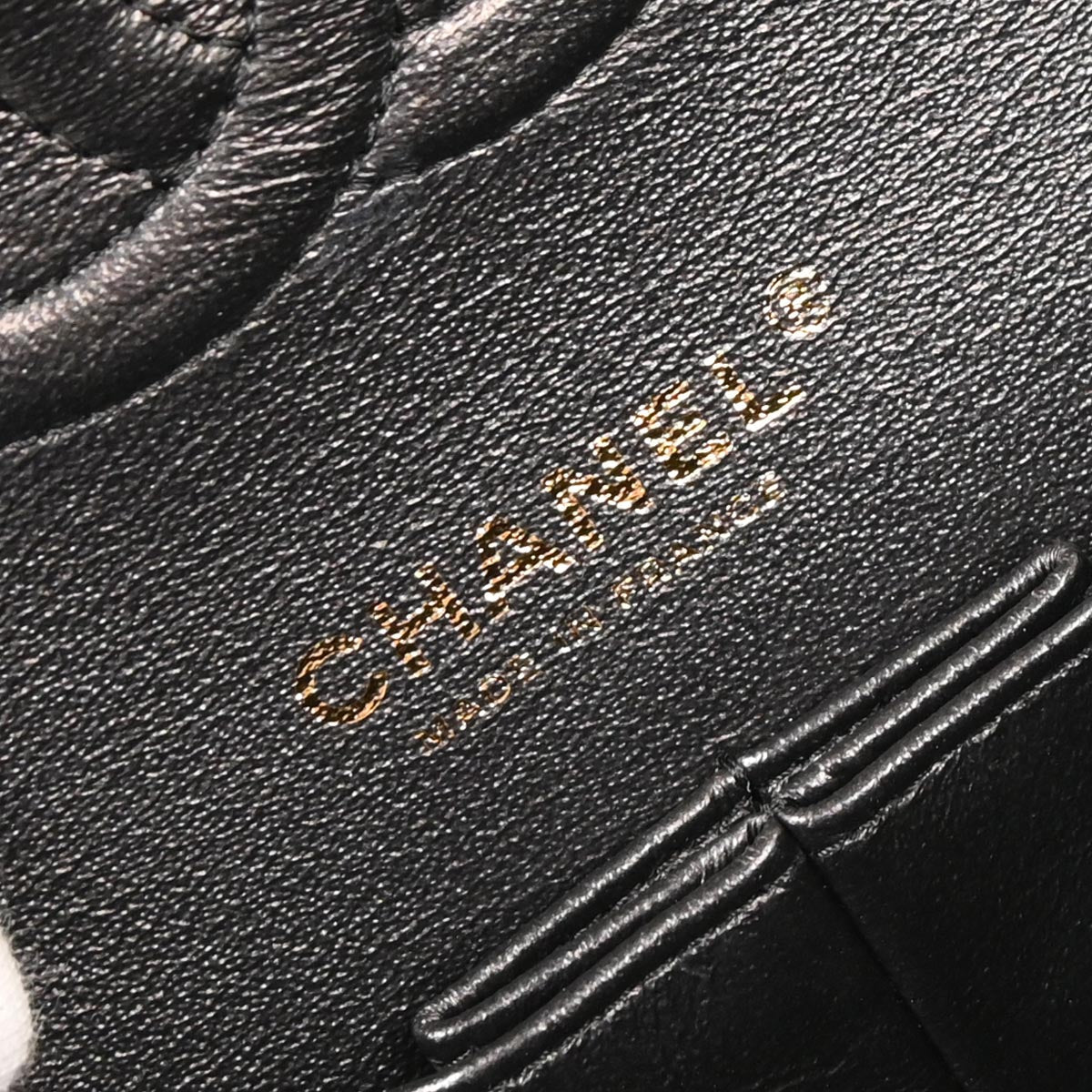 Chanel 2018 Black Calfskin Chevron Coco Pleats Medium Classic Double Flap Bag