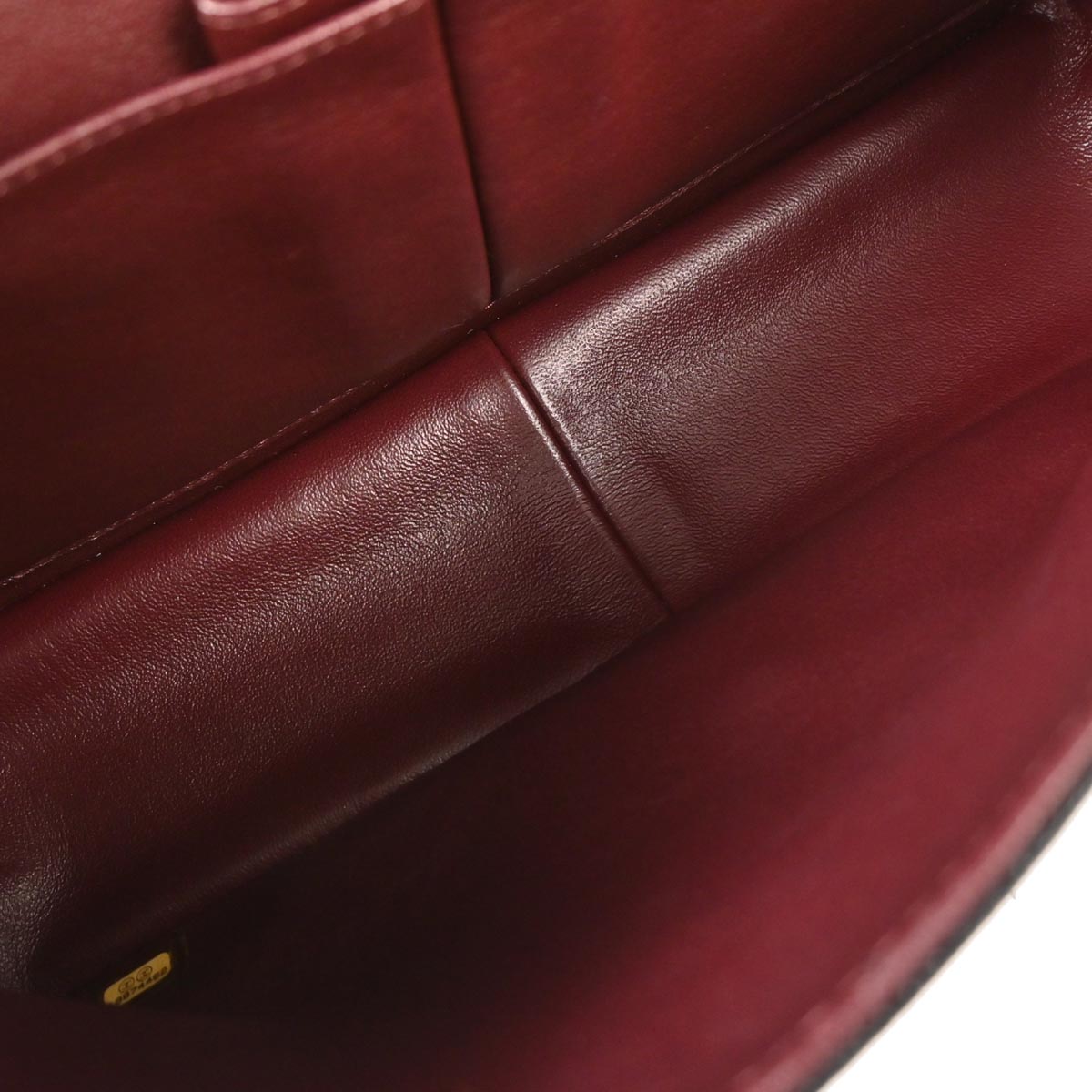 Chanel 2014 Black Caviar Jumbo Classic Double Flap Shoulder Bag