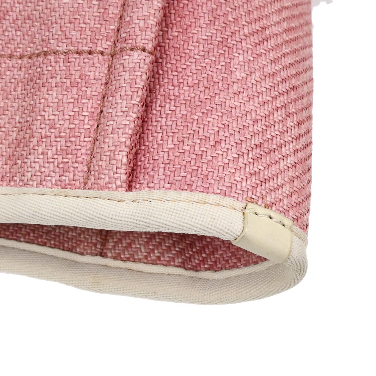 Chanel 2013-2014 Pink Canvas Small Deauville Tote Bag