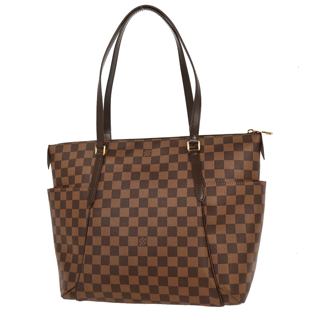 Louis Vuitton Damier Totally MM Shoulder Tote Bag N41281