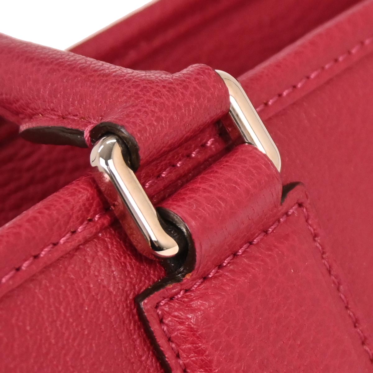 Loewe Red Leather Amazona 28 Handbag