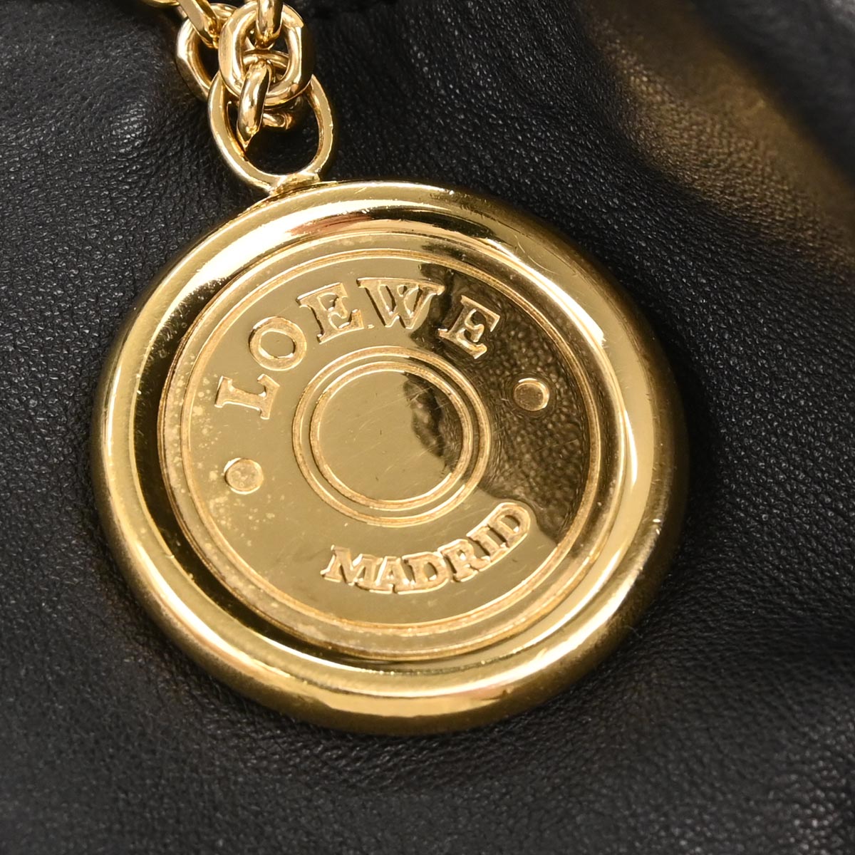 Loewe Black Lambskin Nappa Aire Handbag