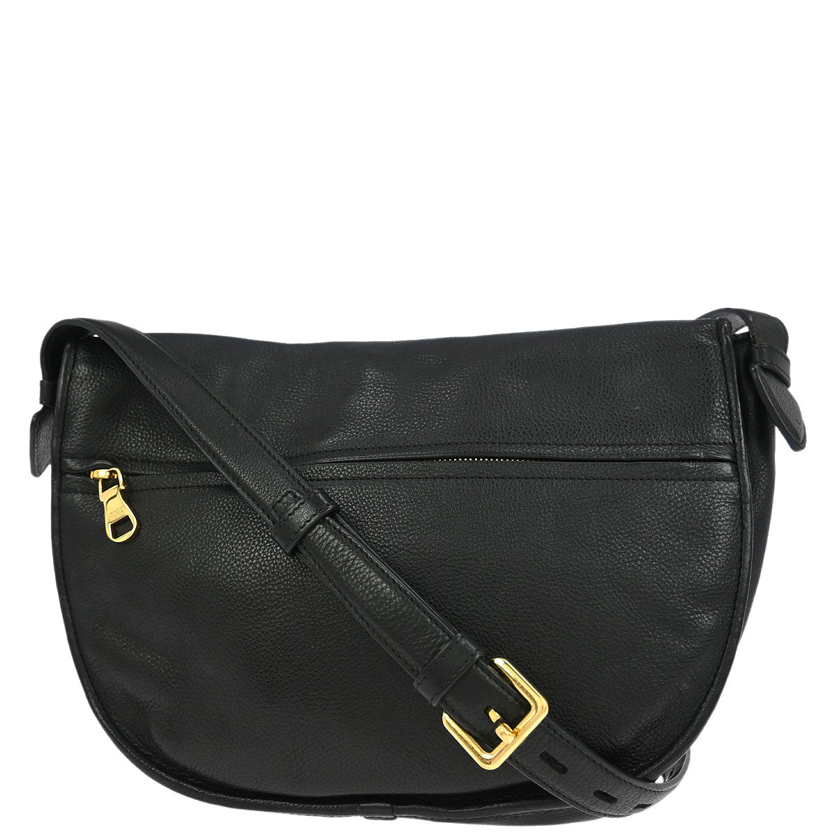 Loewe Black Leather Heritage Shoulder Bag