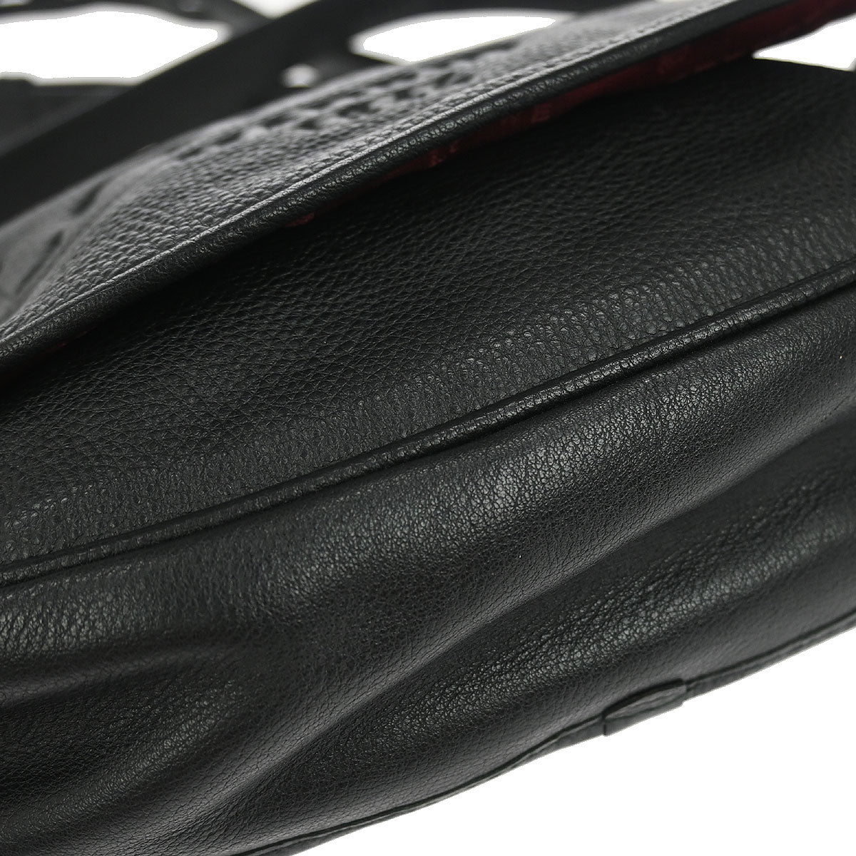 Loewe Black Leather Heritage Shoulder Bag