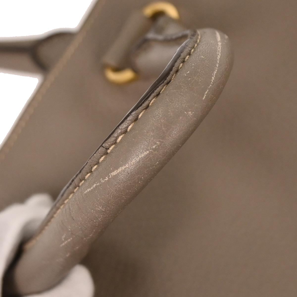 Prada * Brown Leather Tote 2way Shoulder Handbag