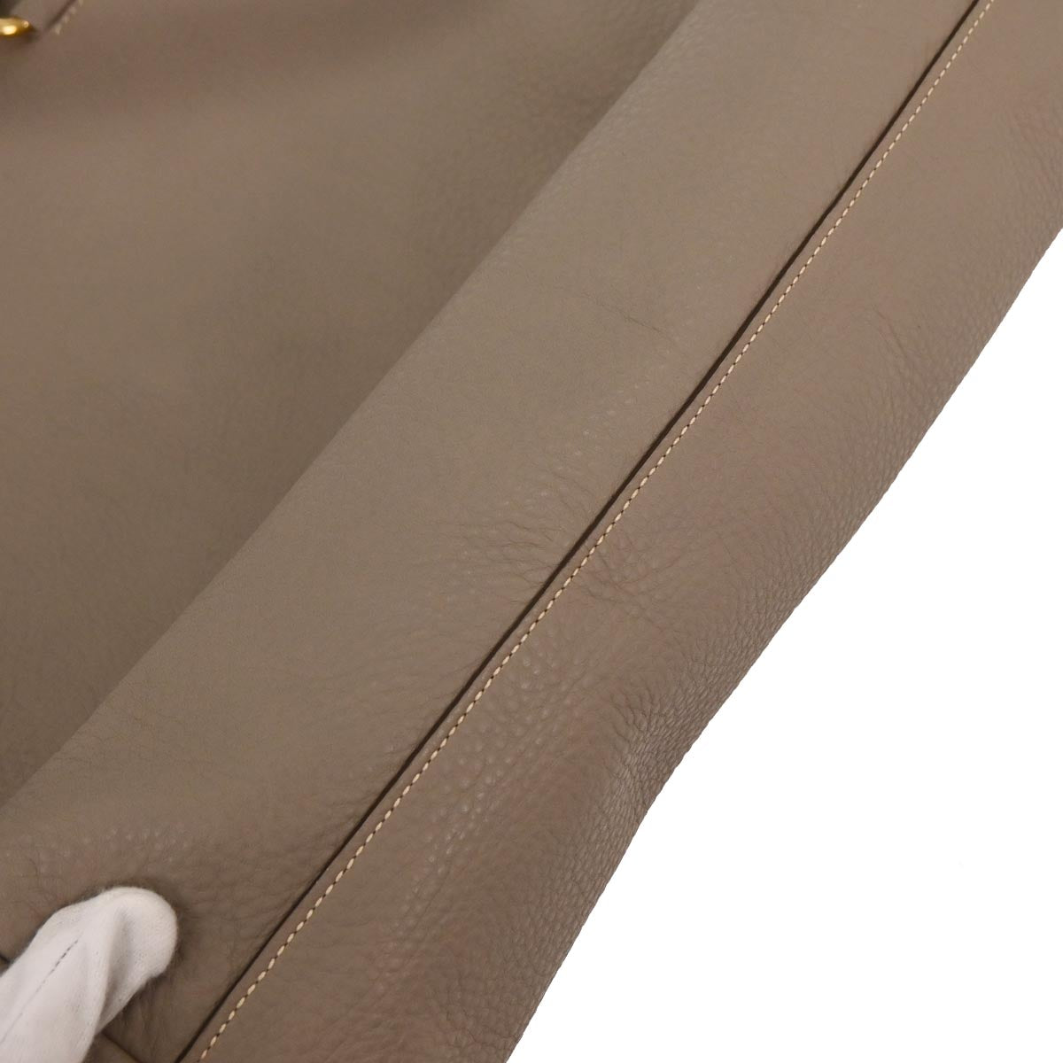 Prada * Brown Leather Tote 2way Shoulder Handbag