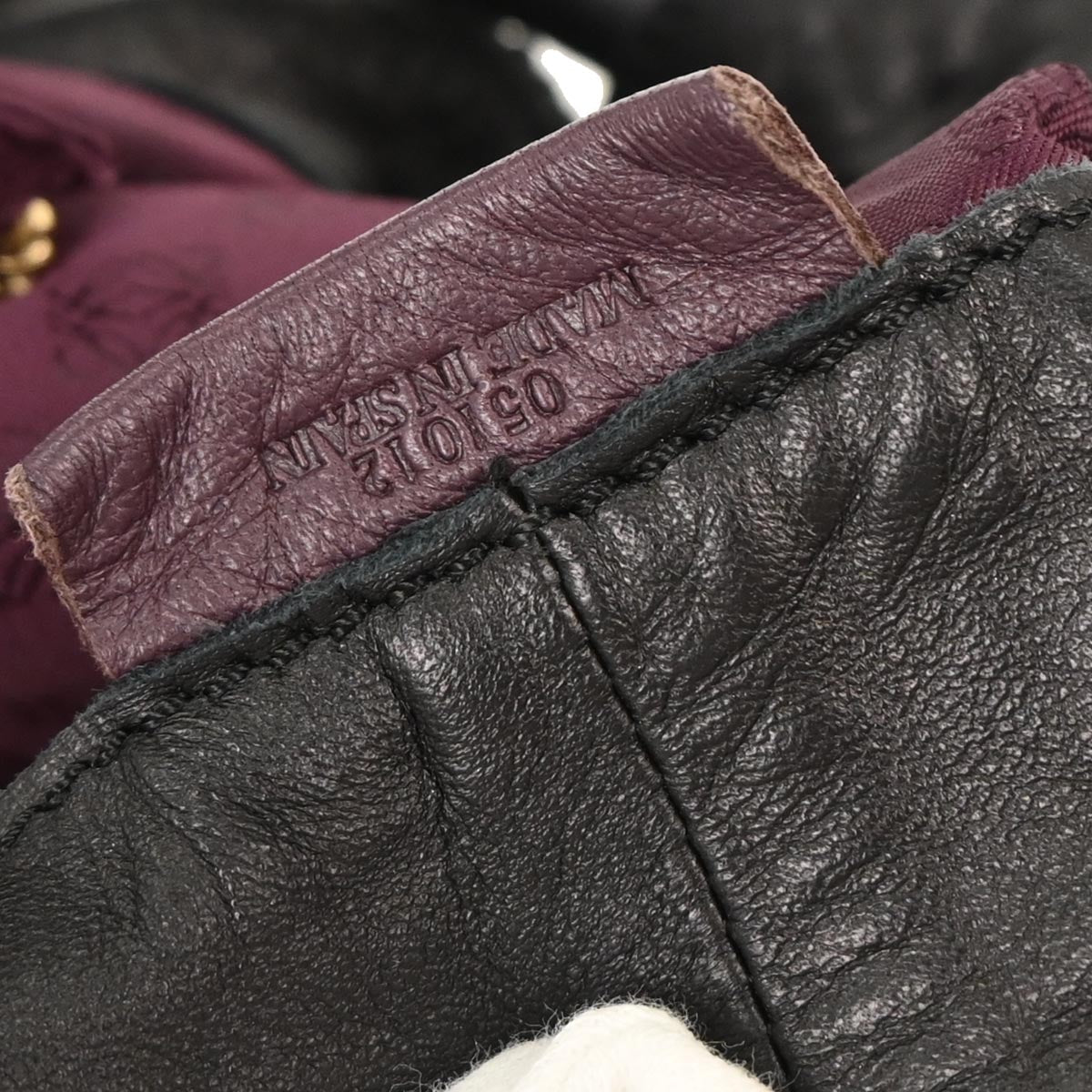 Loewe Black Lambskin Nappa Aire Handbag