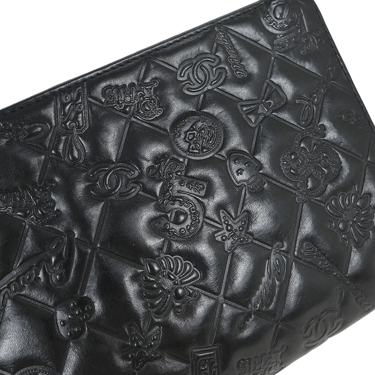 Chanel 2010-2011 Black Lambskin Lucky Symbol Handbag