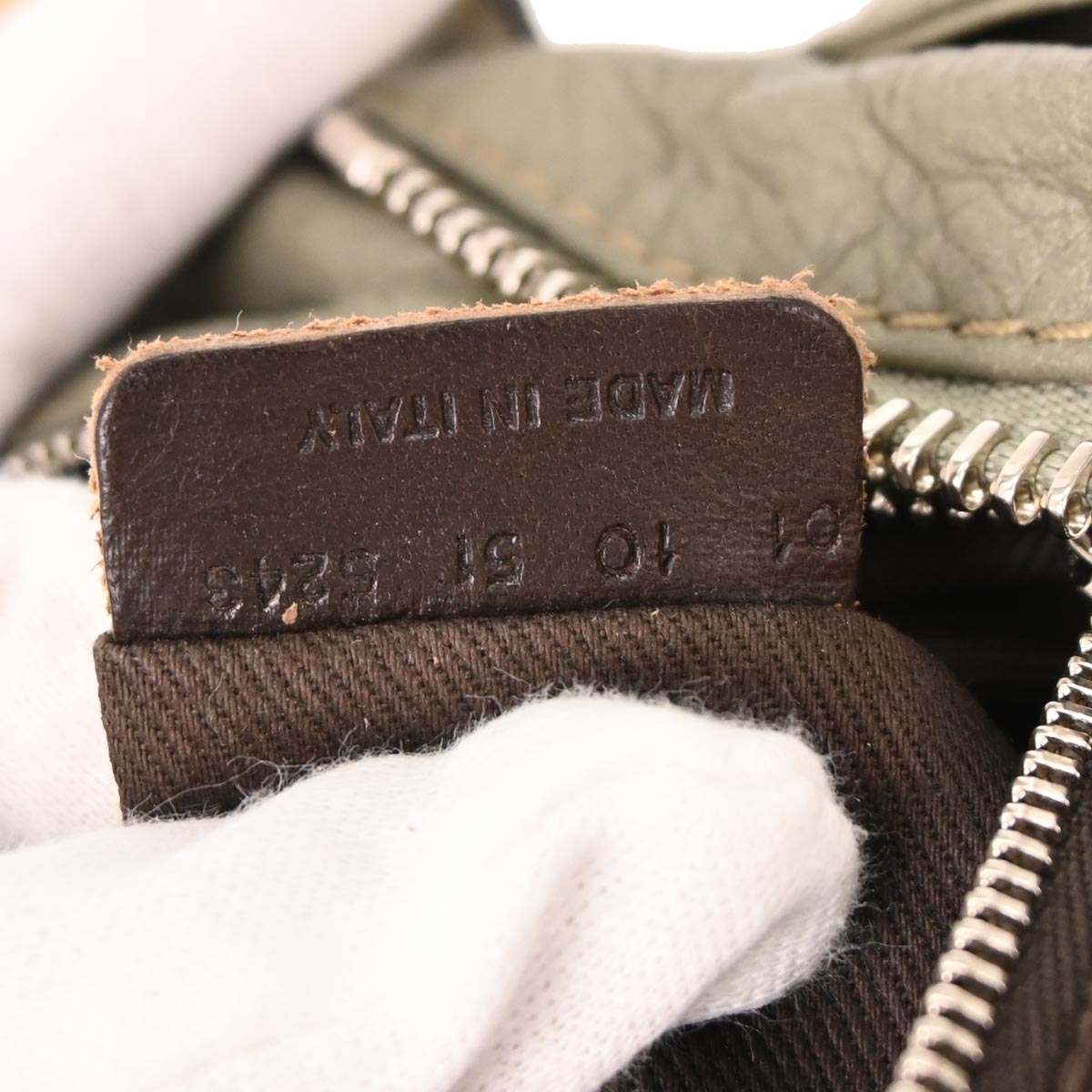 Chloe Khaki Paddington Medium Handbag