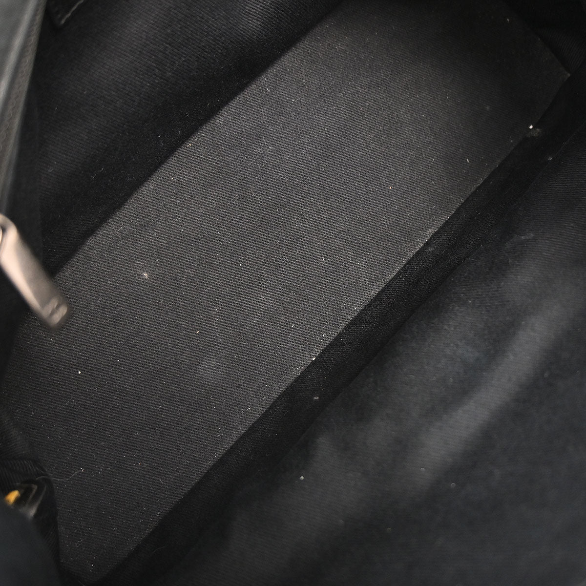 Chanel Black Calfskin Shoulder Bag