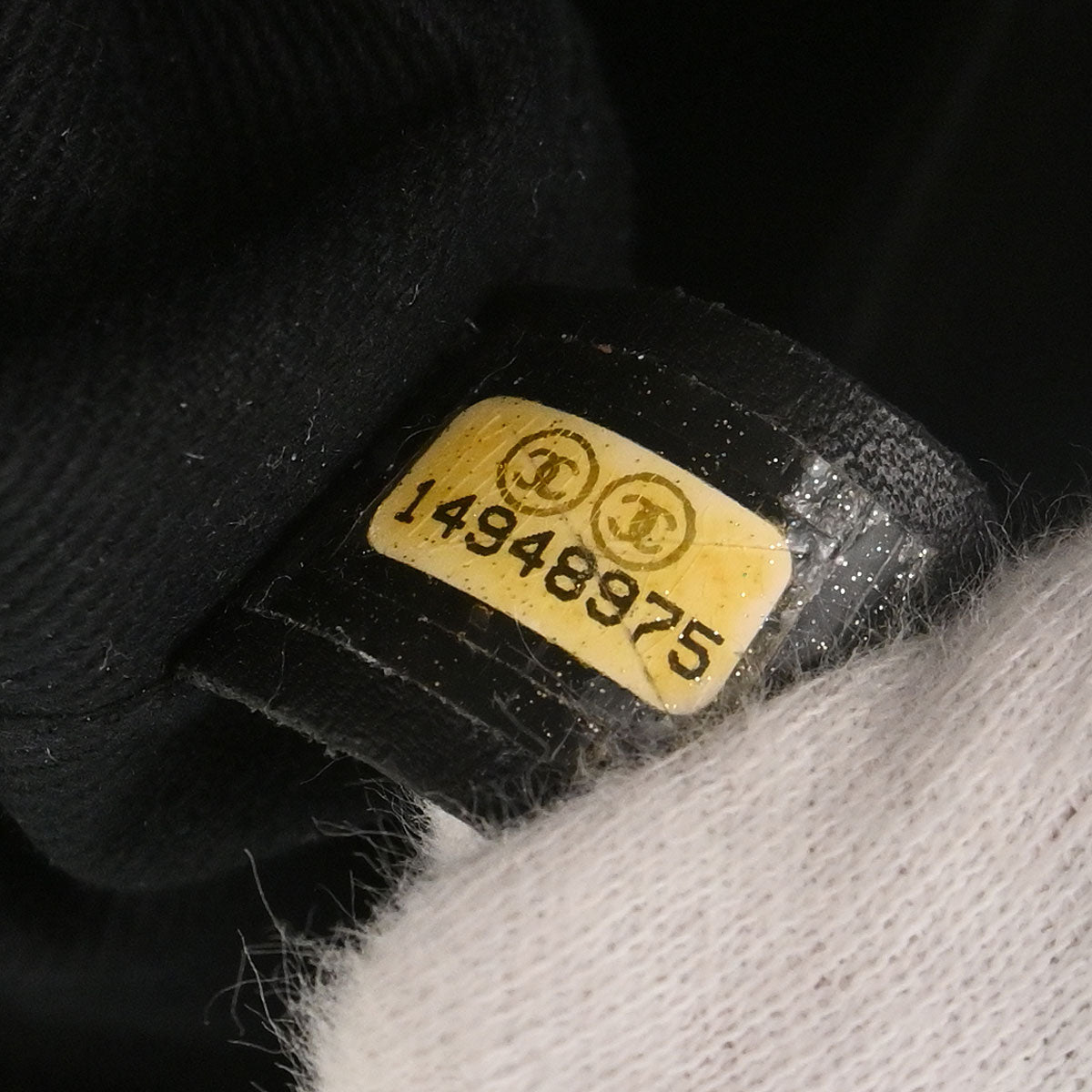 Chanel Black Calfskin Shoulder Bag