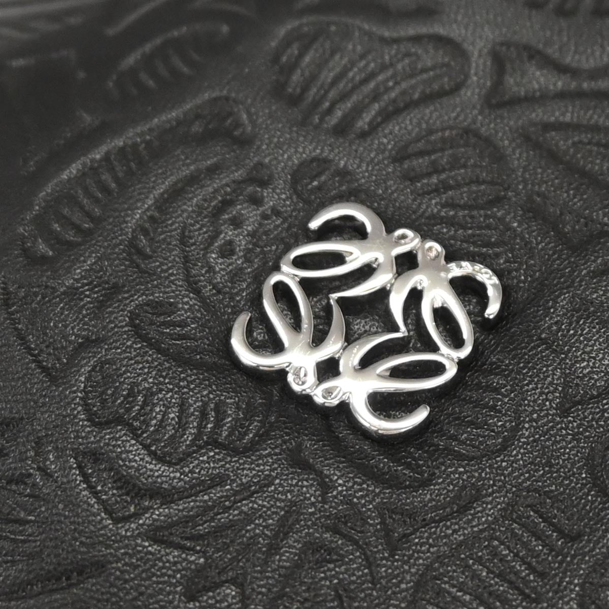 Loewe Black Lambskin Flamenco Shoulder Bag