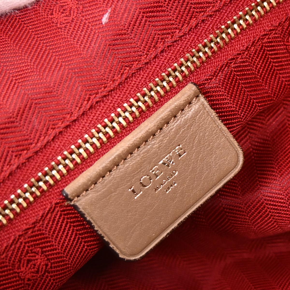 Loewe Beige Fusta 35 2way Shoulder Handbag