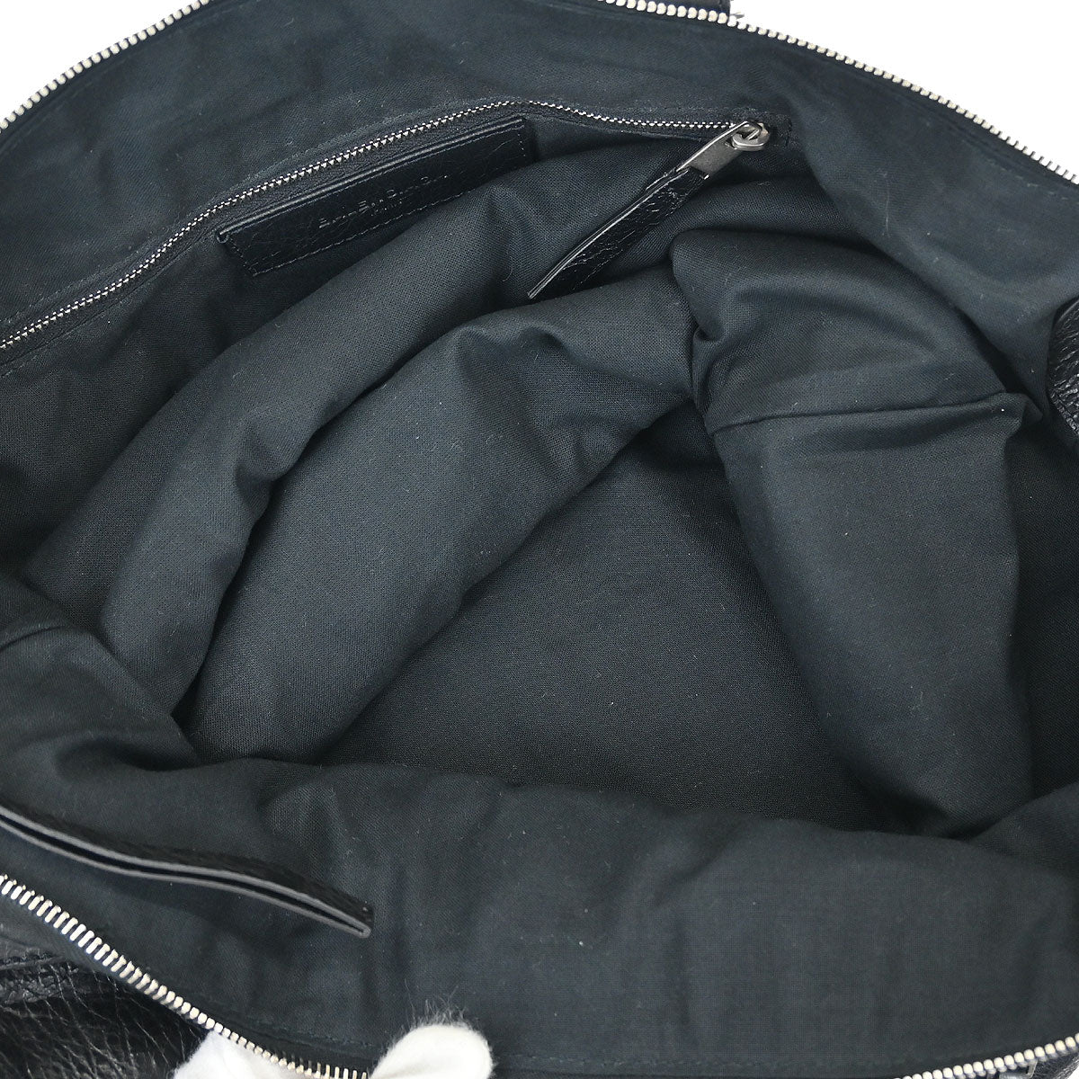 Balenciaga Black Lambskin Classic Square Handbag