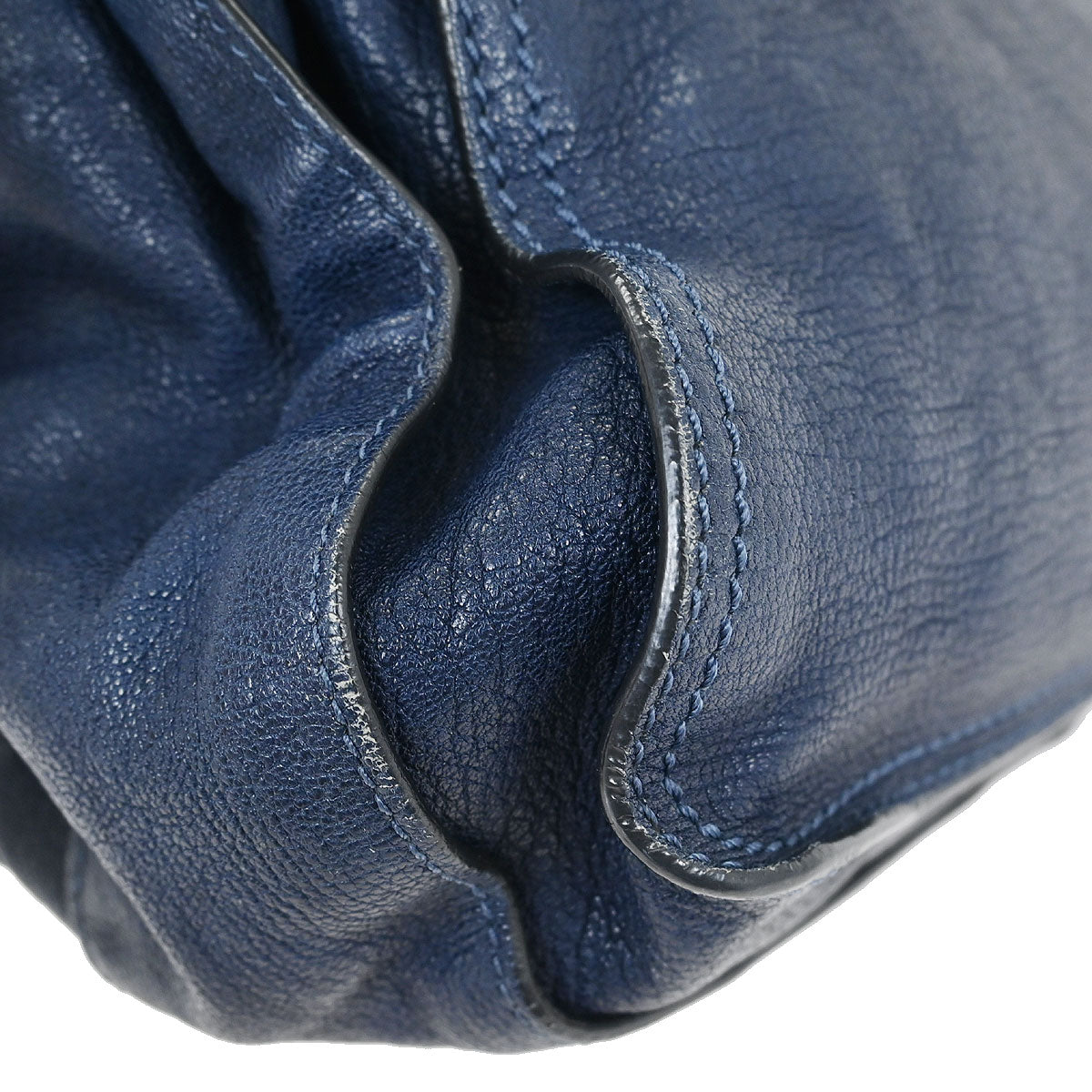 Chloe Navy Porte Epore 2way Shoulder Handbag