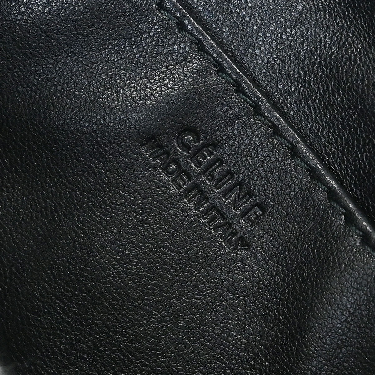 Celine* Brown Fur Crossbody Bag Pochette