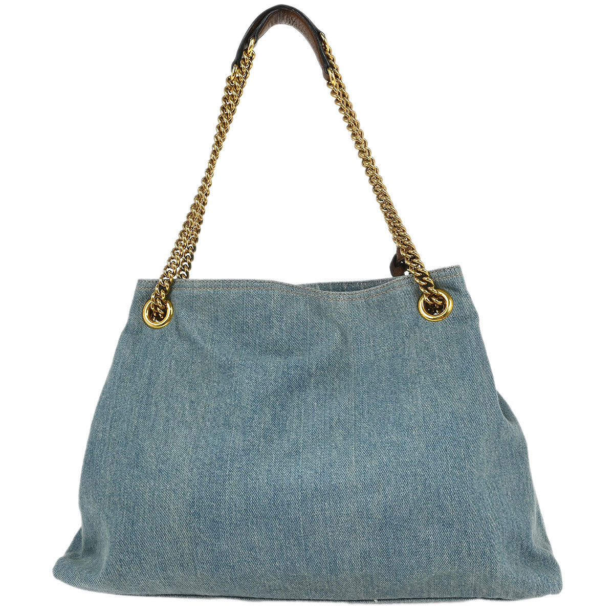Gucci Blue Denim Soho Tote Bag