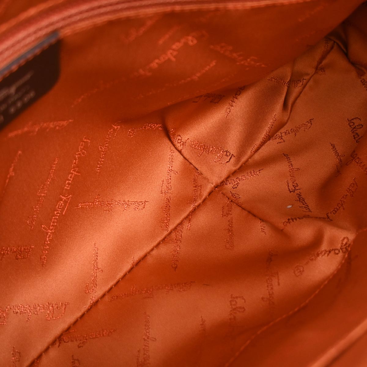 Salvatore Ferragamo * Brown Pony Hair Gancini 2way Shoulder Handbag