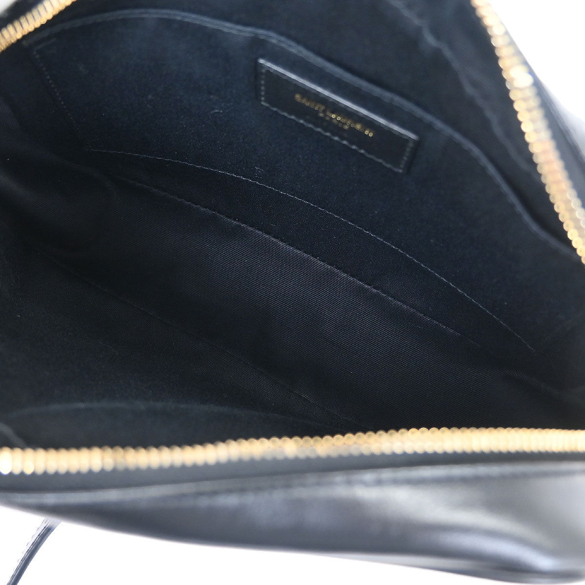 Saint Laurent Black Lou Shoulder Bag