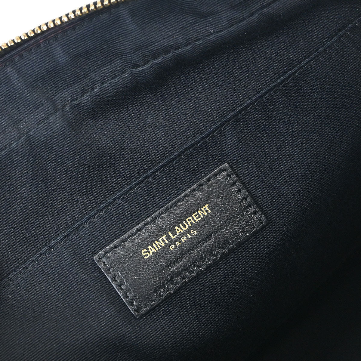 Saint Laurent Black Lou Shoulder Bag