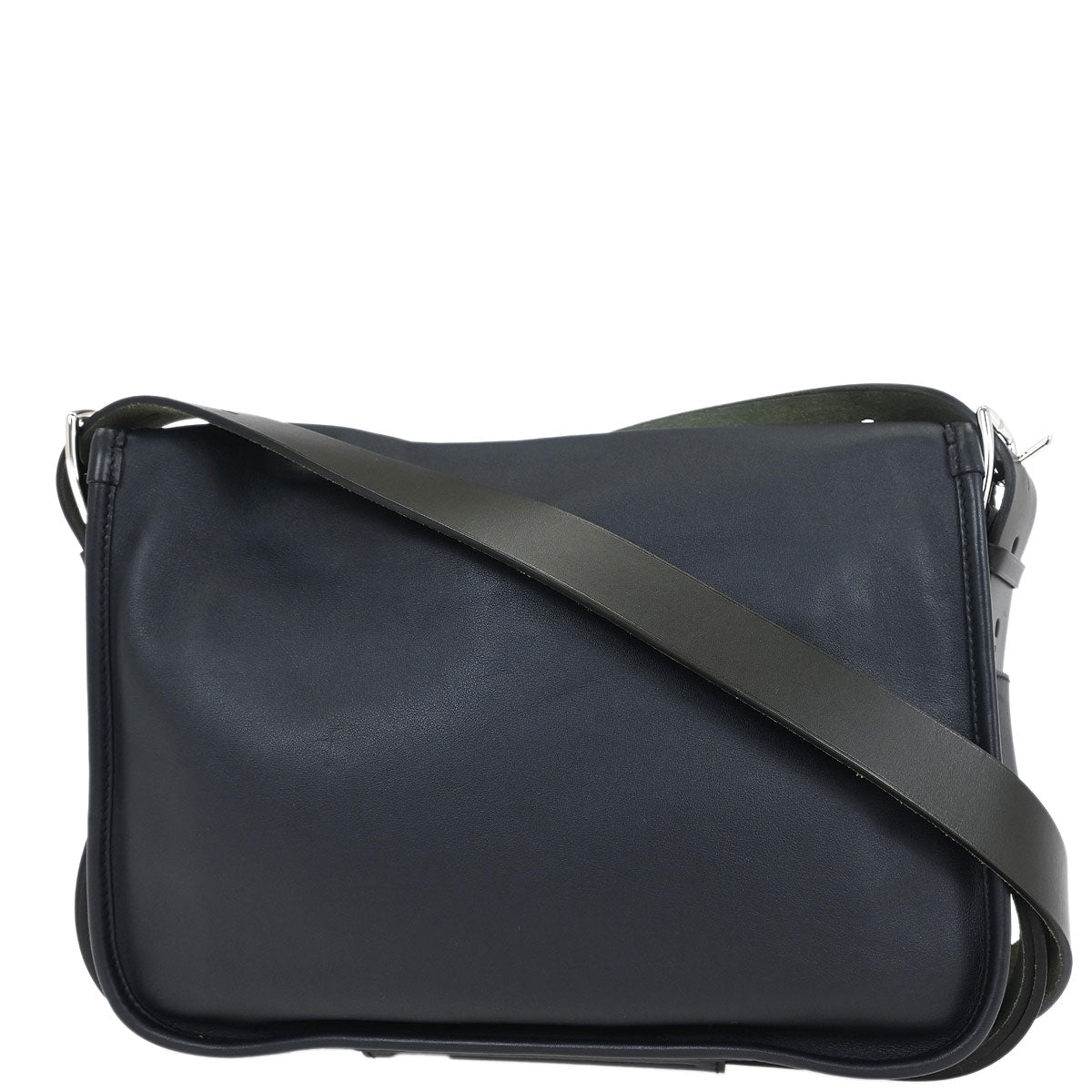 Hermes Blue Indigo Sikkim Barda 30 Shoulder Bag