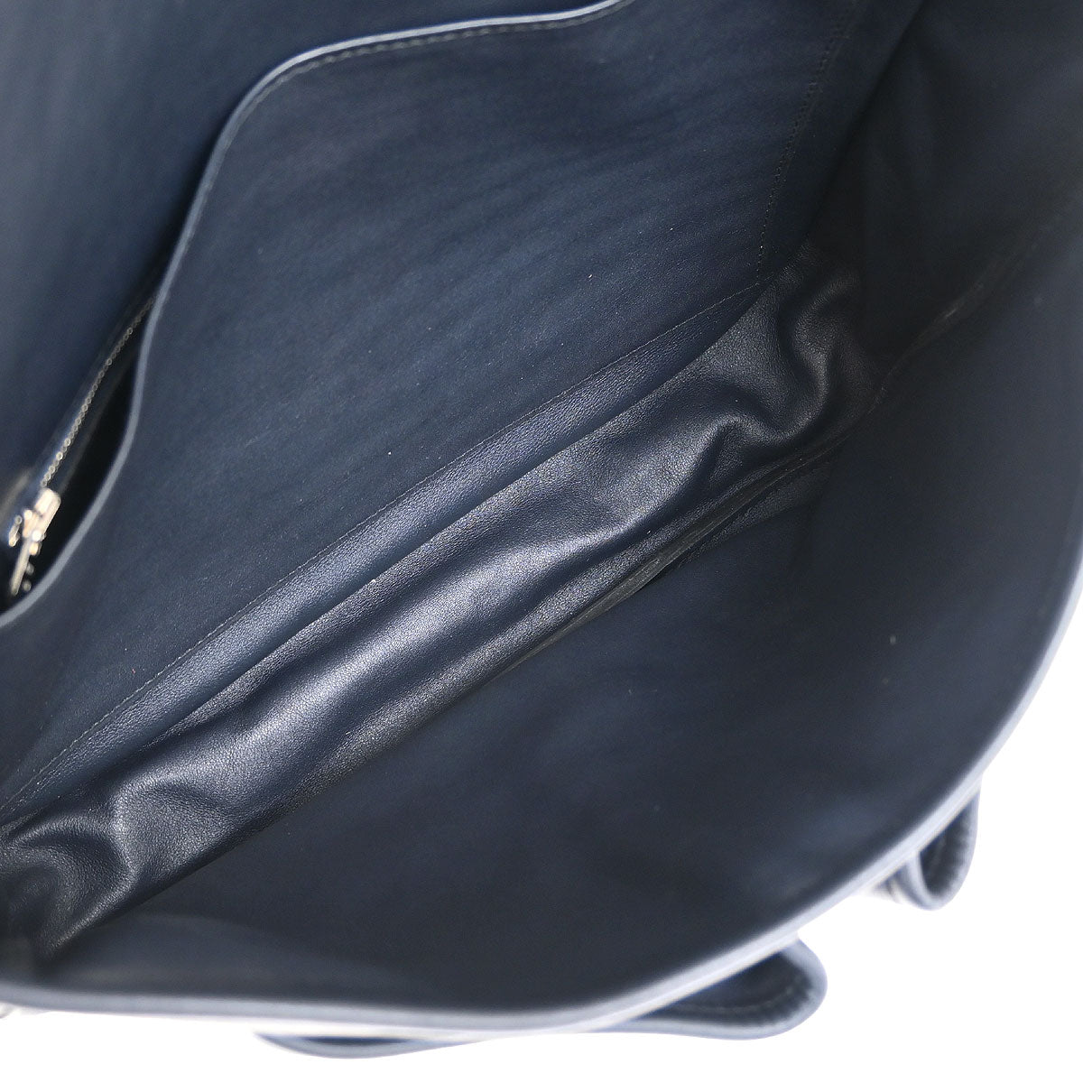 Hermes Blue Indigo Sikkim Barda 30 Shoulder Bag