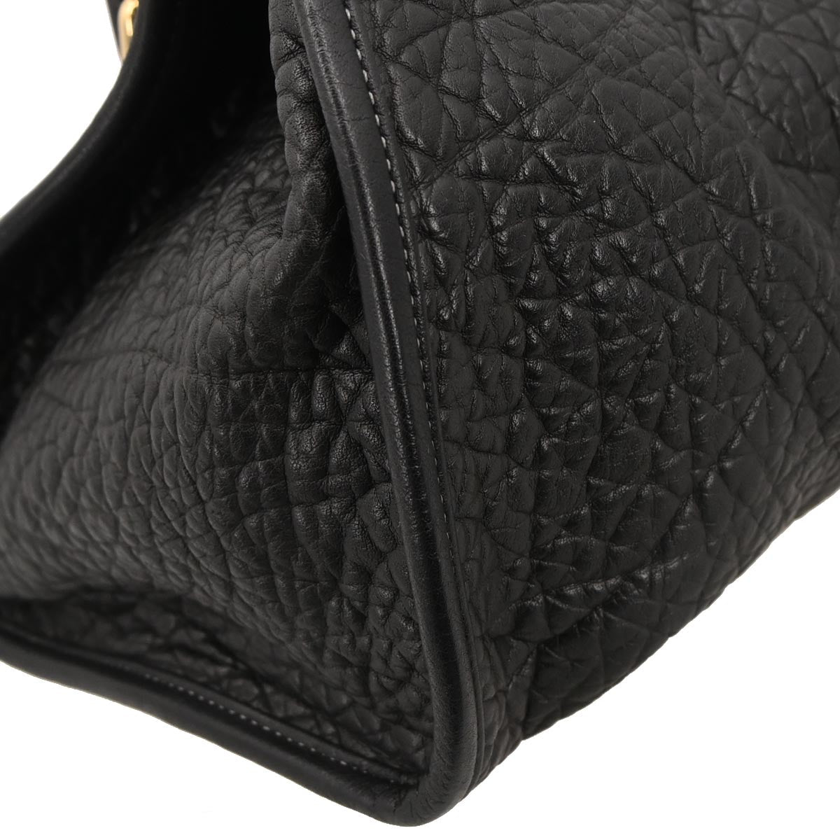 Loewe Black Leather Handbag