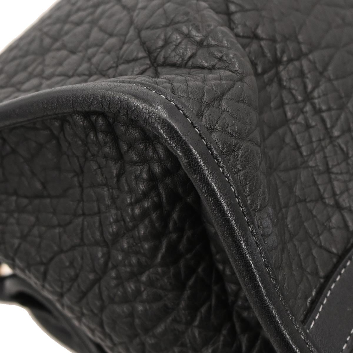 Loewe Black Leather Handbag