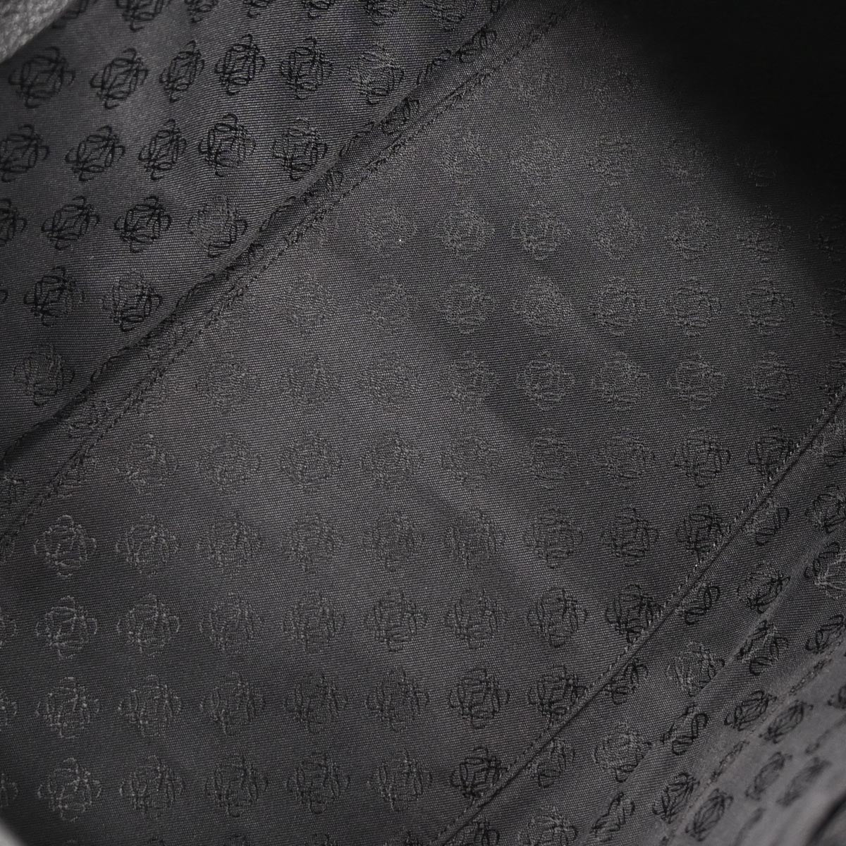 Loewe Black Leather Handbag