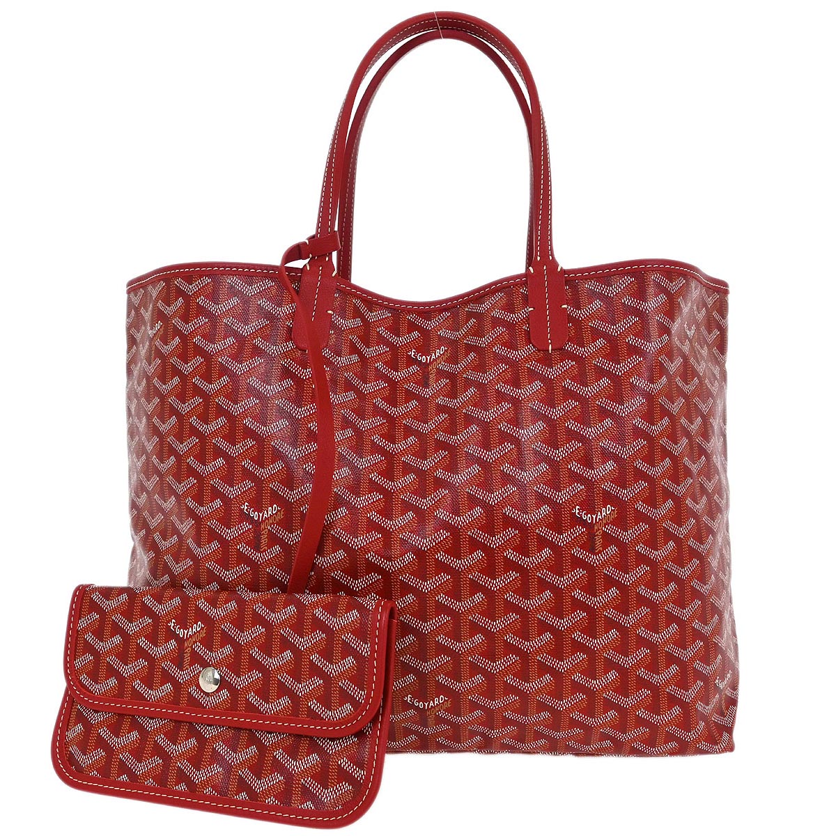 Goyard Red St.Louis PM Tote Bag
