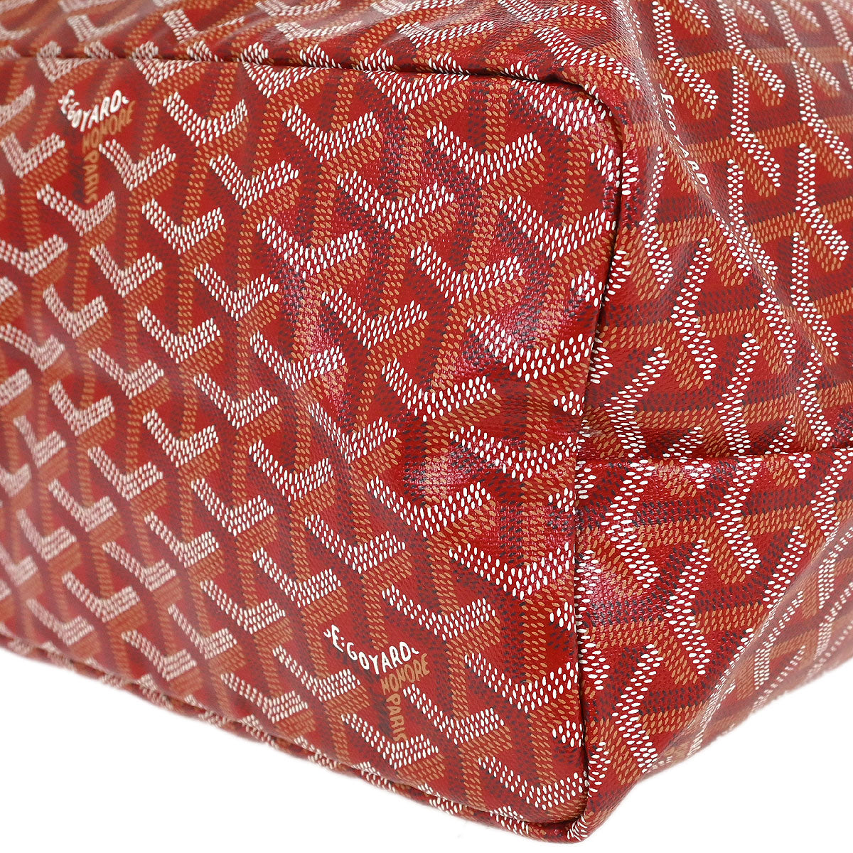 Goyard Red St.Louis PM Tote Bag