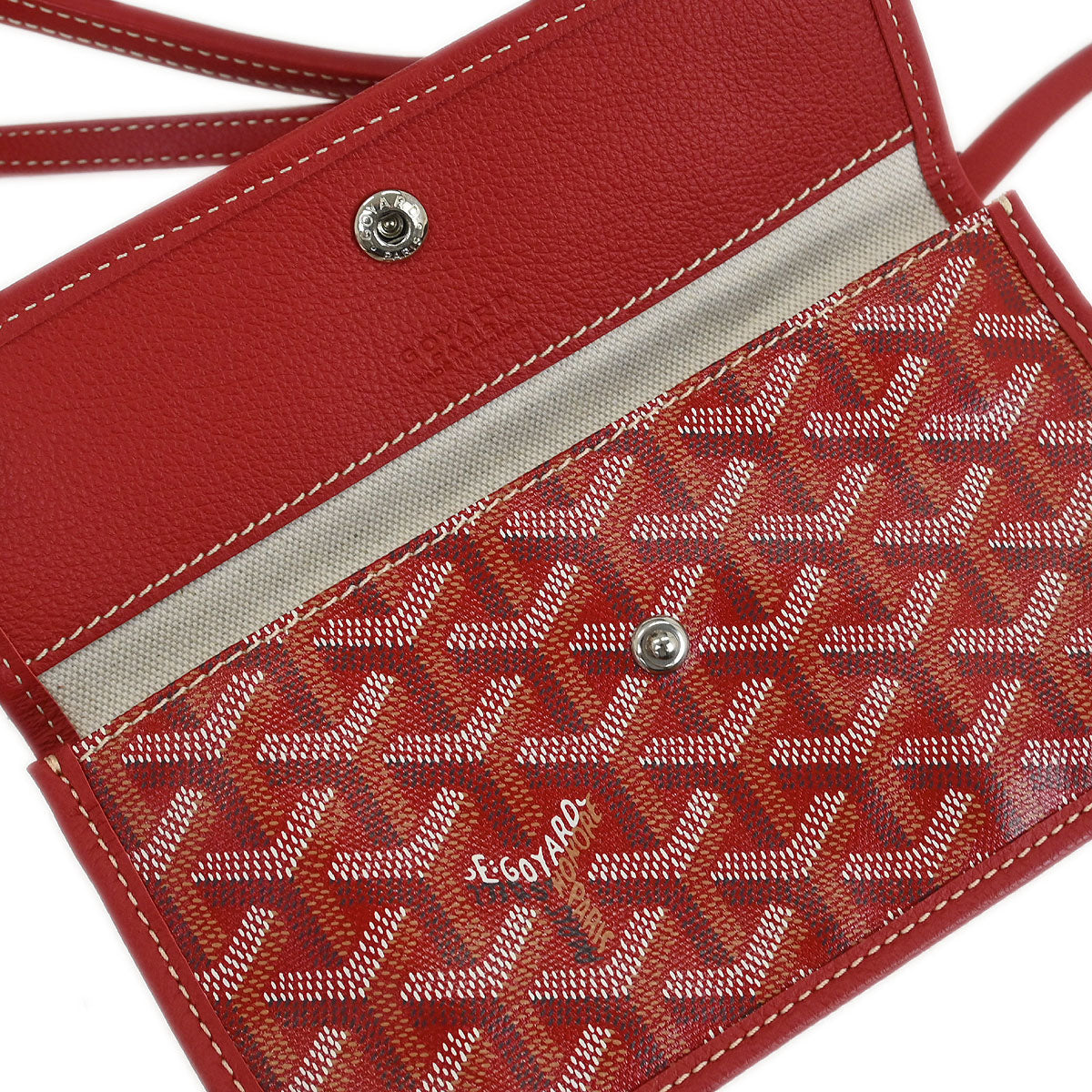 Goyard Red St.Louis GM Tote Bag