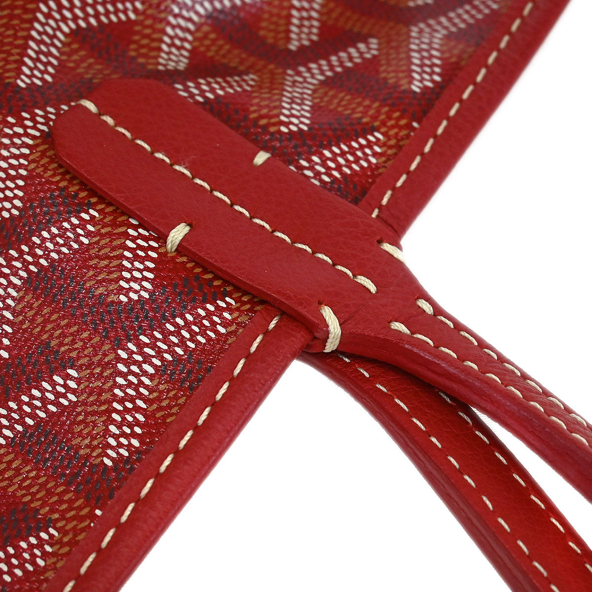 Goyard Red St.Louis GM Tote Bag