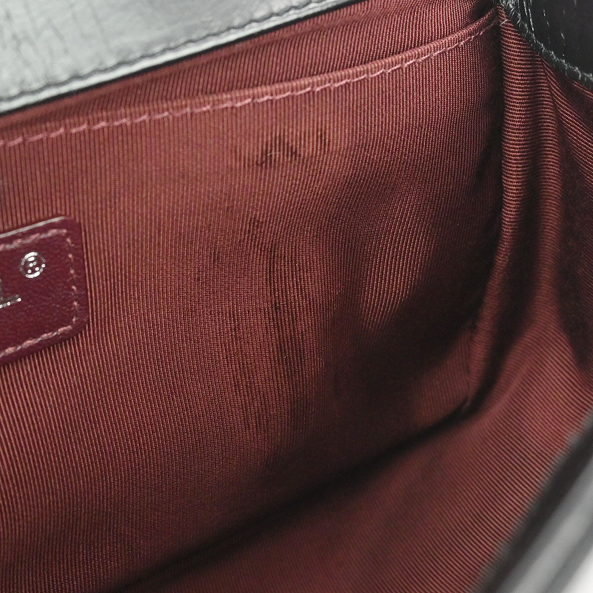 Boy Chanel Black Lambskin Medium Shoulder Bag