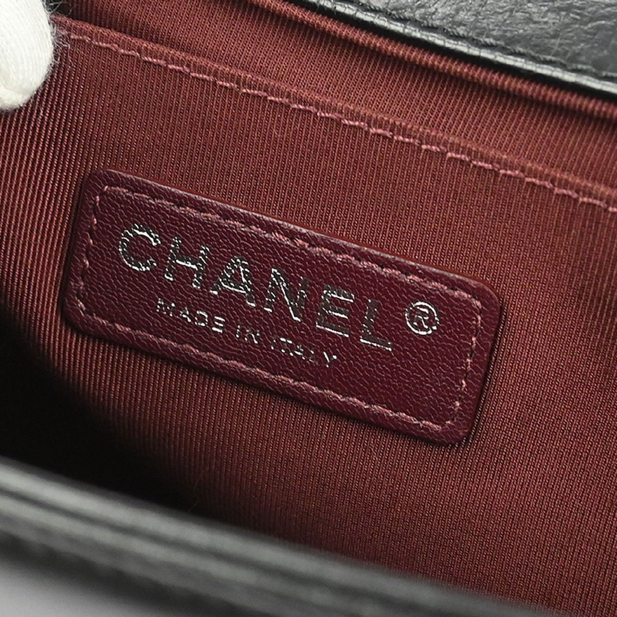 Boy Chanel Black Lambskin Medium Shoulder Bag